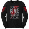 David Bowie tričko Hammersmith Odeon Čierna M