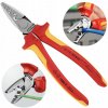 KNIPEX Kliešte lisovacie 0,25-16,0mm2 na dutiny VDE / 9778180 Knipex
