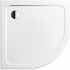 Kaldewei Ambiente - Štvrťkruhová sprchová vanička Arrondo 880-2, 90x90 cm, antislip, Perl-Effekt, polystyrénový nosič, biela 460435003001