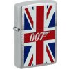 Benzínový zapalovač Zippo James Bond Union Jack Design