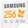 SAMSUNG PRO Plus Sonic the Hedgehog™ microSDXC 256GB + SD Adaptér / CL10 UHS-I U3 / A2 / V30 (MB-MD256SA/LC1)