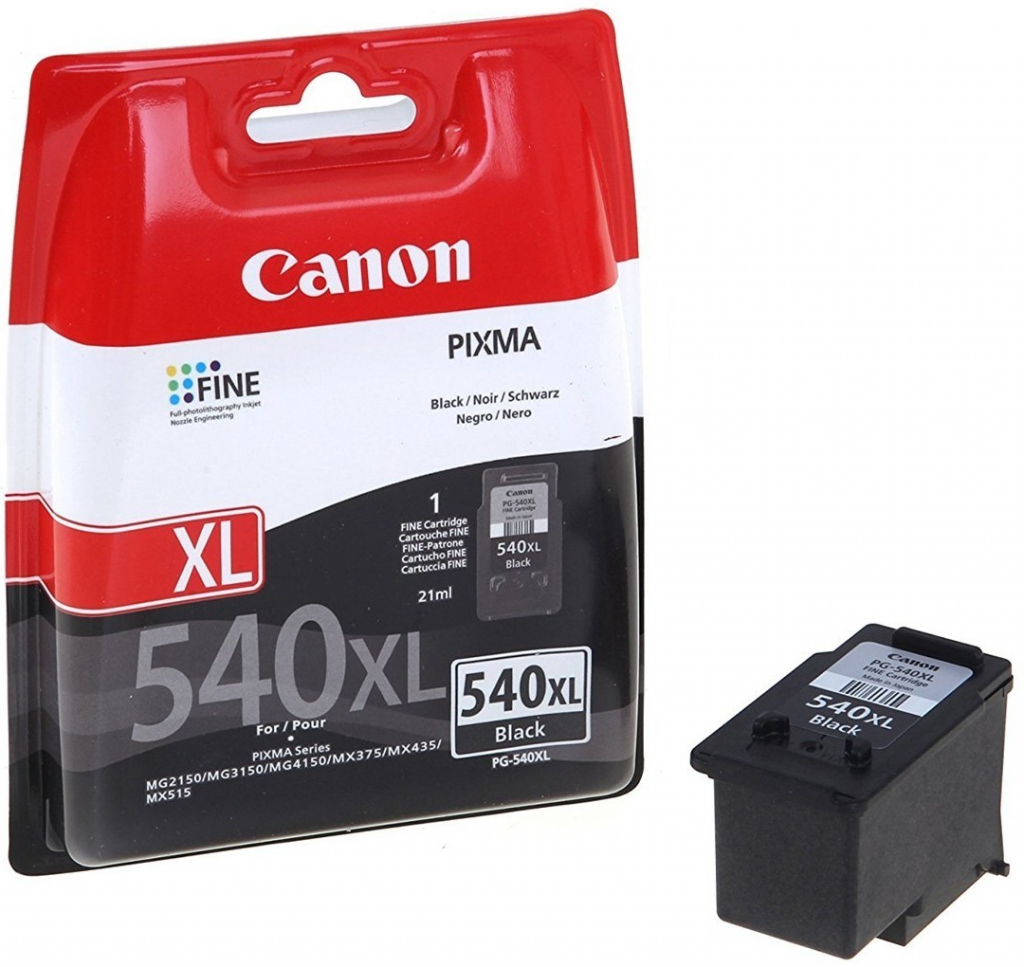 Canon PG-540XL - originálny od 24,4 € - Heureka.sk