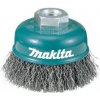 Makita D-24094 Miskovitá kefa z oceľového drôtu - vlnitý drôt 75mm