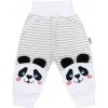 NEW BABY Kojenecké tepláčky Panda 100% Bavlna 80 (9-12m)