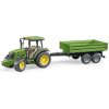 Bruder 2108 Traktor John Deere 5115M a valníčkem