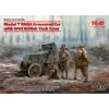 ICM Model T RNAS Armoured Car w. WWI British Tank Crew 1/35