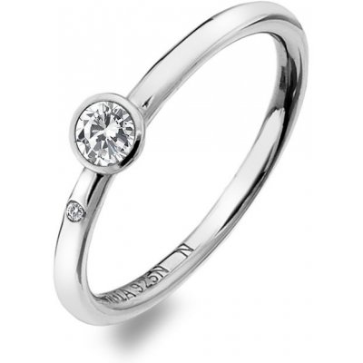 Hot Diamonds strieborný prsteň Willow DR206