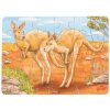 Goki Mini-puzzle Austrálske zvieratká Kengura