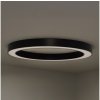 NEDES | LED stropné svietidlo 115 W / 230 V, s prepínateľnou teplotou svetla 3000/4000/6500 K, priemer 120 cm, čierne | CL7434
