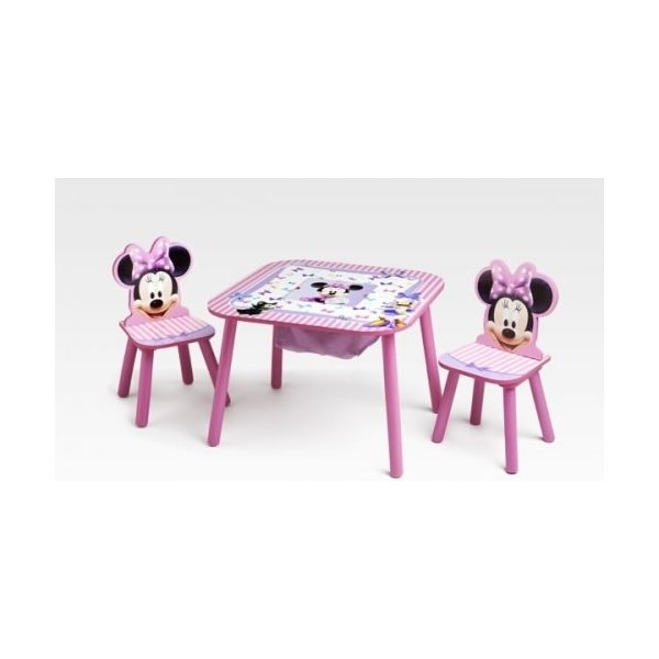 Disney Drevený stôl so stoličkami Minnie od 64,9 € - Heureka.sk
