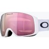 Lyžiarske okuliare Oakley Flight Tracker L matte white/prizm rose gold iridium (L)