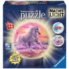 RAVENSBURGER 3D Svítící puzzleball Kůň na pláži 72 dílků