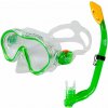 ACRA Detská šnorchlovacia súprava 2 v 1, zelená
