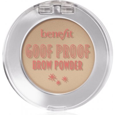 Benefit Goof Proof Brow Powder púder na obočie 1 Cool Light Blonde 1,9 g