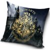 Carbotex · Obliečka na vankúš Harry Potter – motív Erb Rokfortskej školy - 40 x 40 cm