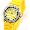 Dámske hodinky GENEVA ZEBRA YELLOW