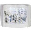Dekorácia MagicHome Vianoce, Betlehem v knihe, anglický názov, 3 LED, 3xAA, interiér, 27,50x12x19 cm