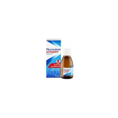 Delpharm Mucosolvan pre dospelých sir 30 mg/5 ml (fľ.skl.) 1x100 ml