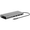 Belkin Connect USB-C 8-in-1 Dual Display Core Hub - Space Gray INC015btSGY-CZ
