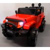 BESTCAR ELEKTRICKÉ AUTÍČKO ARMY JEEP RED POHON 4 x 4