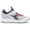 Diadora Speed Blushield Fly 4 + AG - white/blue corsair/fiery red