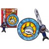 Lean Toys Súprava pre rytiera štít a meč s motívom žraloka