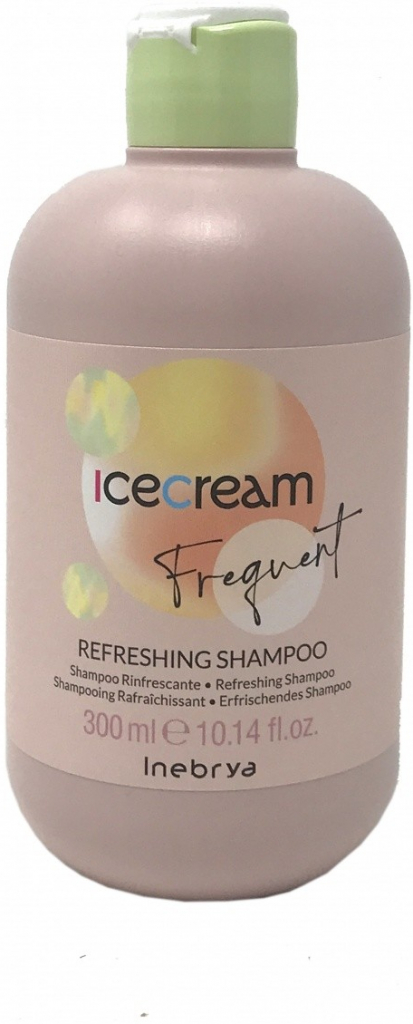 Inebrya Refreshing Shampoo Mint osviežujúci šampón s mätou 300 ml