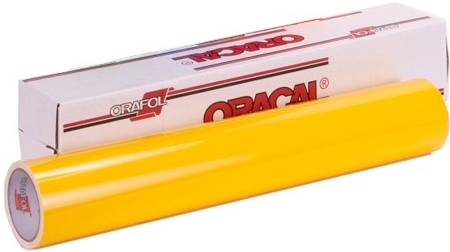 Žltá fólia na svetlá (Oracal)