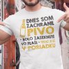 Tričko s potlačou ZÁCHRANCA PIVA Pánsky Biela M