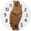 Sklenené nástenné hodiny JVD NS19036/11