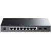TP-LINK Omada 8-Port Gigabit Smart PoE+ Switch with 2 SFP Slots PORT: 8× Gigabit PoE Ports, 2× Gigabit SFP Slots SPEC: 802.3af/a SG2210P