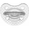 CHICCO Cumlík Physio Luxe celosilikónový 16-36m crystal 2 ks