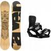 Raven Solid classic snowboard + Gravity Indy black viazanie - 158 cm + L (EU 42-45)