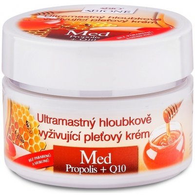 Bione Cosmetics - Ultramastný vyživujúci pleťový krém MED+Q10 51ml
