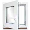 PVC OKNO Ľavé 1200x800 mm / 120x80 biele