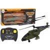 LEAN Toys Vojenský diaľkovo ovládaný RC gyroskop vrtuľník