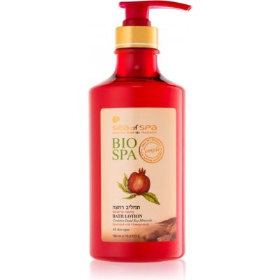 Sea of Spa Bio Spa Pomegranate sprchový a kúpeľový krém s minerálmi z Mŕtveho mora s vôňou Pomegranate 780 ml