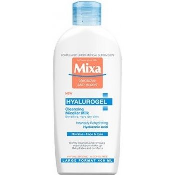 Mixa Hyalurogel Cleansing Micellar Milk 400 ml