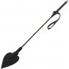 Darkness Riding Crop Black Silicone