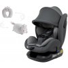 Mama Kiddies Nova Luxe i-Size autosedačka upevnenie bezpečnostným pásom – svetlo šedá (40–150 cm) + DARČEK cestovný vankúš