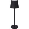 Stolná lampa LED 36 cm čierna