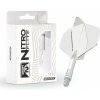 Red Dragon Letky Nitro Flite - No2 - white & clear - short