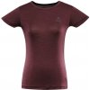Alpine Pro BASIKA dámske fialové rýchloschnúce tričko - M-L Nadměrná velikost pro plnoštíhlé
