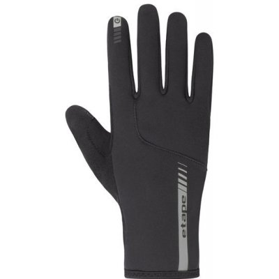 Zimné športové rukavice Etape LAKE 2.0 WS+, čierna/reflex Veľkosť: XL