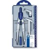 STAEDTLER Noris 550 02- školská 4-dielna kružidlová sada - kĺbové kružidlo 156 mm s predlžovacou tyčou