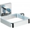 Wenko | WENKO 22682100 -Držiak na fén VACUUM-LOC QUADRO ED 13,5x14 cm strieborný/chróm | WE0563