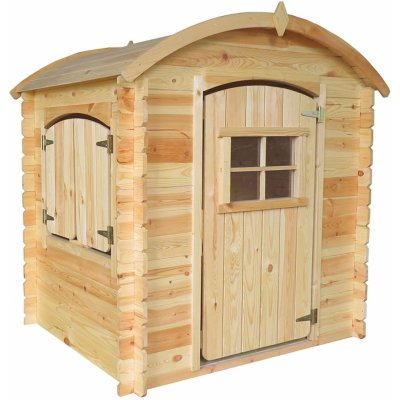 Timbela drevený domček pre deti M505 s podlahou 94 x 118 cm