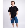 Carhartt WIP S/S Pocket Heart T-Shirt Black/Red S