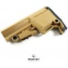 Mission First Tactical BATTLELINK Utility Low Profile Commercial Stock, pažba armádní pouštní