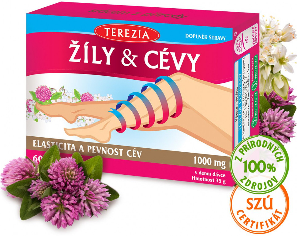 Terezia Žíly & Cévy 60 kapsúl